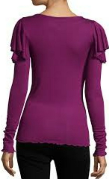 SOLD!!! Free People On Rewind Ruffle Top - Picture 4 of 4